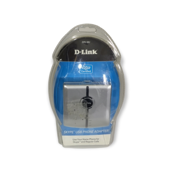 D-Link DPH-50U Skype USB Phone Adapter Skype Certified New - Picture 4 of 5